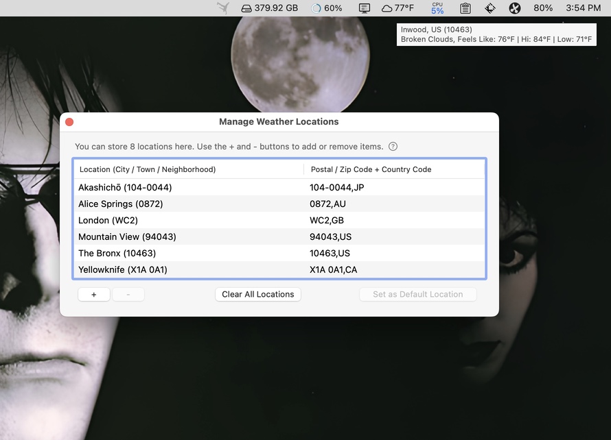 Qwik Weather Screenshot